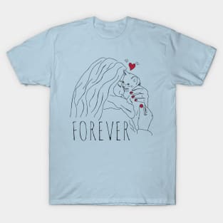 love my cat forever T-Shirt